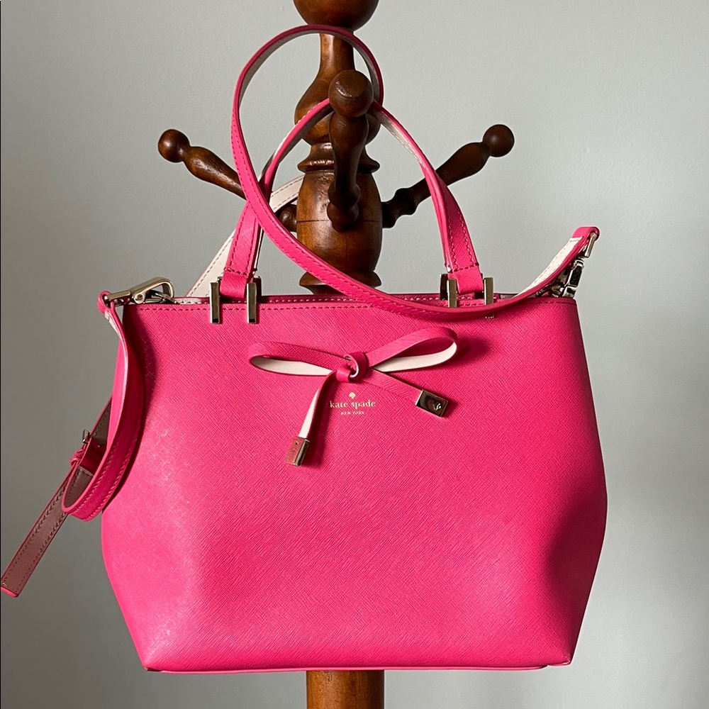 Kate Spade Fuchsia Satchel - Picture 2 of 3